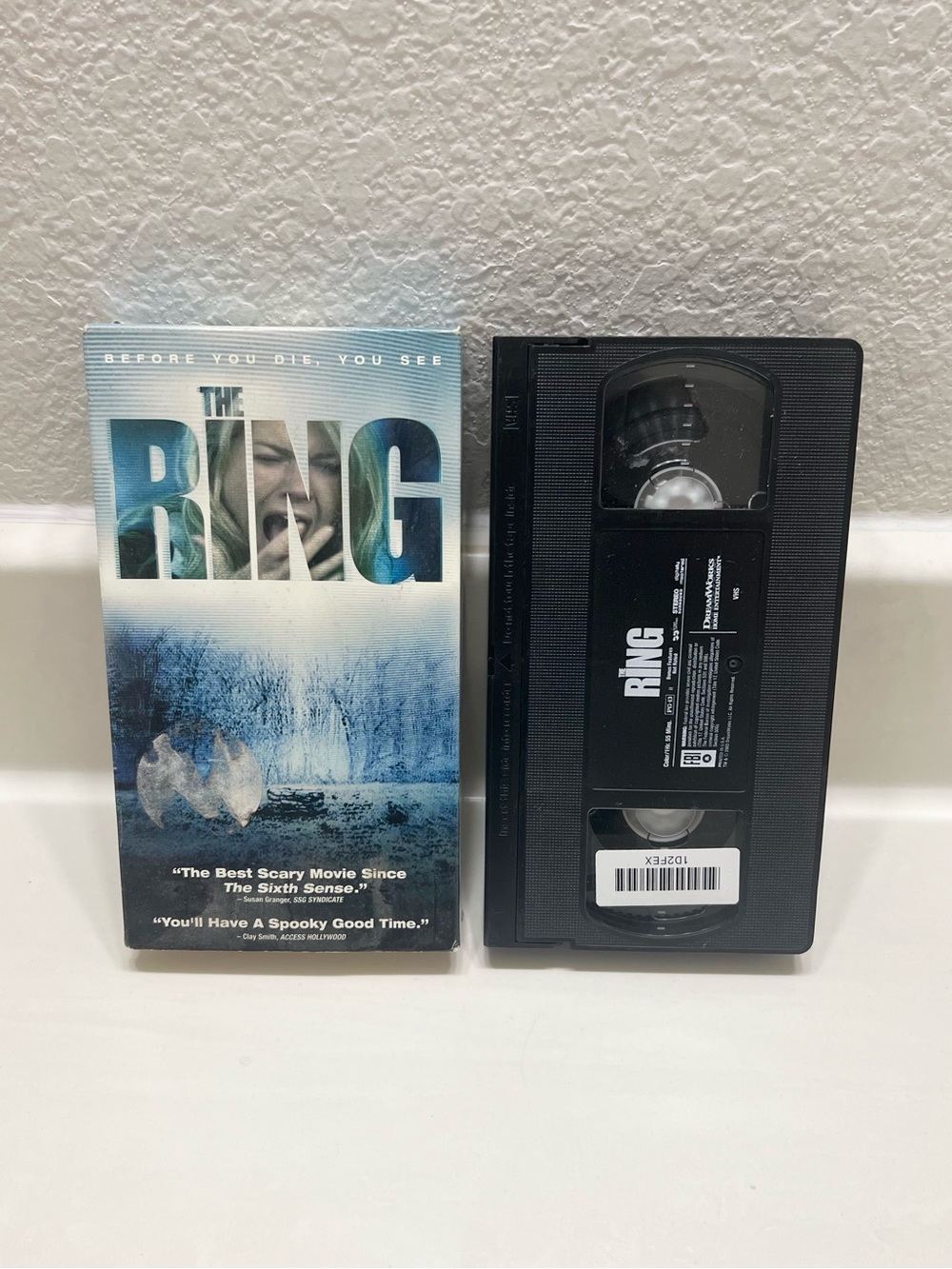 The Ring VHS (2002, PG-13) Horror Movie Naomi Watts Classic Thriller Dreamworks